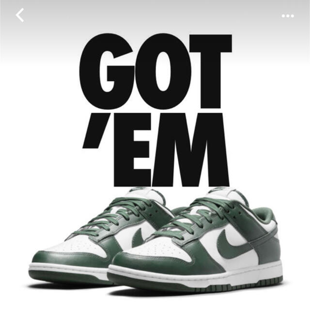 NIKE DUNK LOW Varsity Green ナイキ ダンクロー