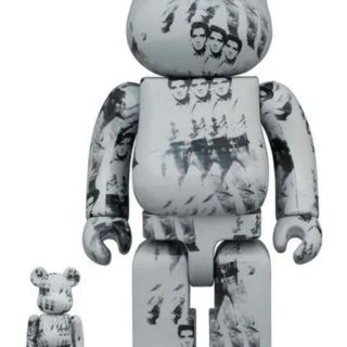 メディコムトイ(MEDICOM TOY)のBE@RBRICK Andy Warhol × ELVIS PRESLEY(フィギュア)