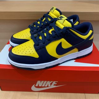 ナイキ(NIKE)のNIKE DUNK LOW "MICHIGAN"  24.5cm(スニーカー)