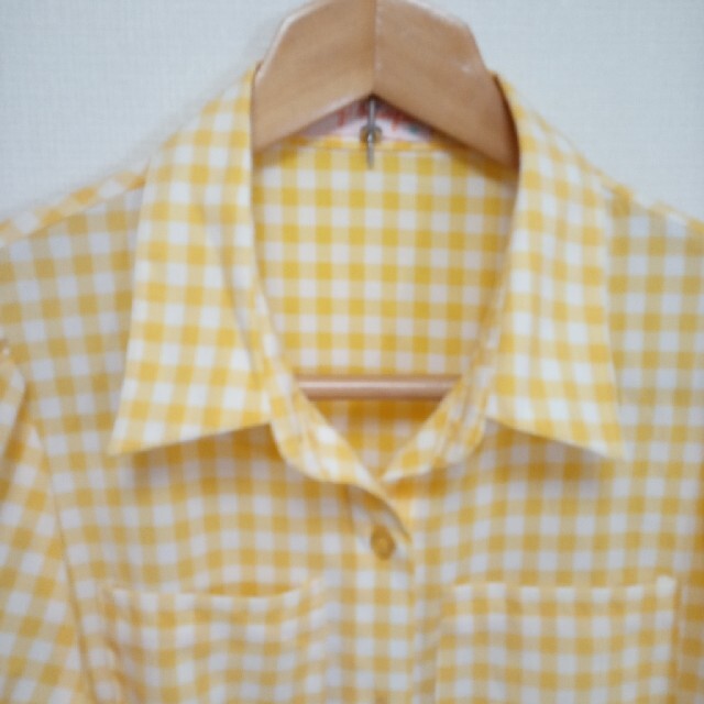 ANAP(アナップ)のわけあり　ANAP　裾結び　チェック　シャツ レディースのトップス(シャツ/ブラウス(半袖/袖なし))の商品写真