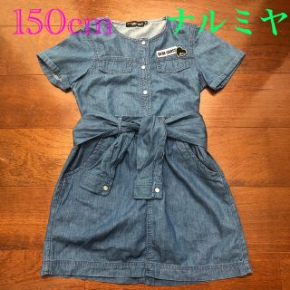 ナルミヤ インターナショナル(NARUMIYA INTERNATIONAL)のナルミヤ・インターナショナル セットアップ デニム 150cm Mサイズ(Tシャツ/カットソー)