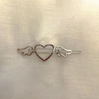 フラワー(flower)の୨୧ Vintage rétro Heart Angel Hairclip(ヘアピン)