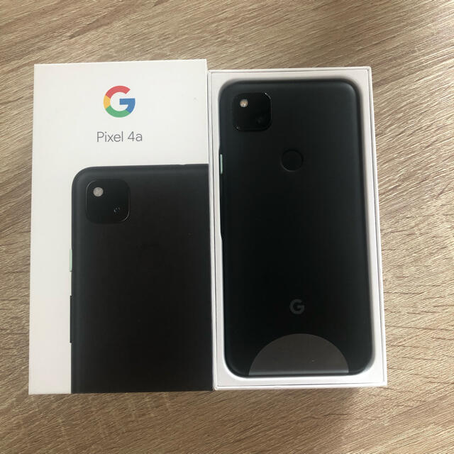 Google(グーグル)の未使用　SIMフリー　pixel 4a 4G 128GB  スマホ/家電/カメラのスマートフォン/携帯電話(スマートフォン本体)の商品写真