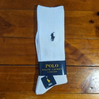 ポロラルフローレン(POLO RALPH LAUREN)の新品☆未使用☆POLO☆白☆ソックス☆24~26cm(ソックス)