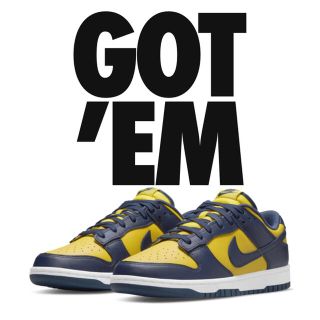 ナイキ(NIKE)のNIKE DUNK LOW varsity maize(スニーカー)