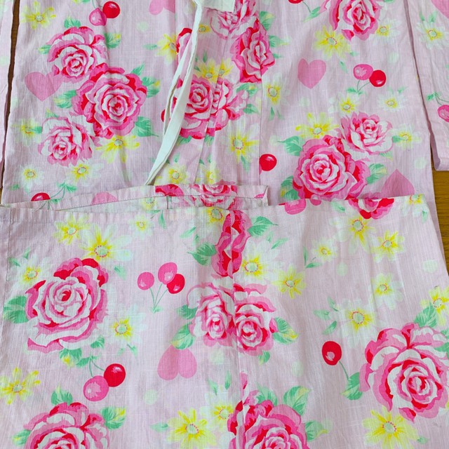 Seiko Matsuda こどもゆかた　110センチ キッズ/ベビー/マタニティのキッズ服女の子用(90cm~)(甚平/浴衣)の商品写真