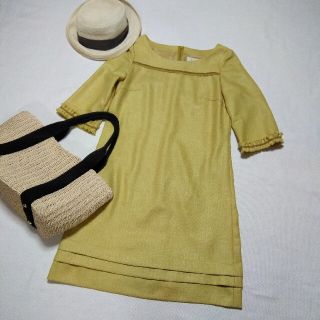 ロペピクニック(Rope' Picnic)の美品  ROPE  夏ものワンピース9号(ひざ丈ワンピース)