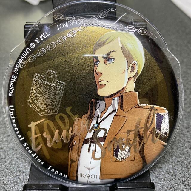 USJ - USJコラボ 進撃の巨人 エルミン団長 ランダム缶バッジの USJ - USJコラボ 進撃の巨人 エルミン団長 ランダム缶バッジの