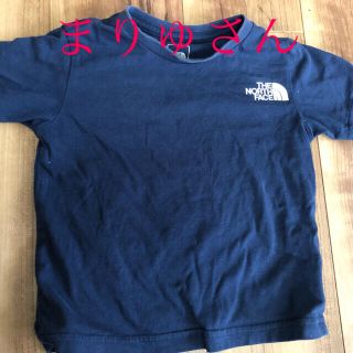 ザノースフェイス(THE NORTH FACE)のノースフェイス　Tシャツ　100 ネイビー(Tシャツ/カットソー)