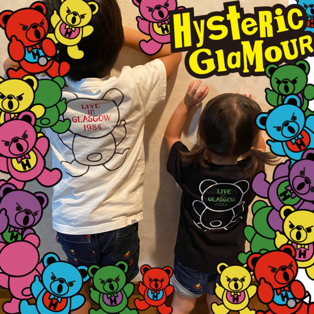 HYSTERIC MINI(ヒステリックミニ)のフェイス半袖♥️専用 キッズ/ベビー/マタニティのキッズ服女の子用(90cm~)(ワンピース)の商品写真