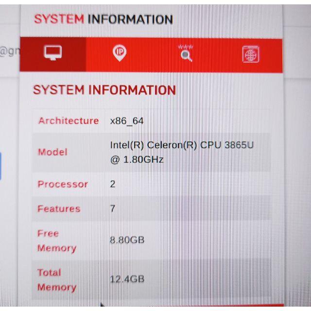 ASUS(エイスース)のChromebox3 12GB/128GB SSD  スマホ/家電/カメラのPC/タブレット(デスクトップ型PC)の商品写真