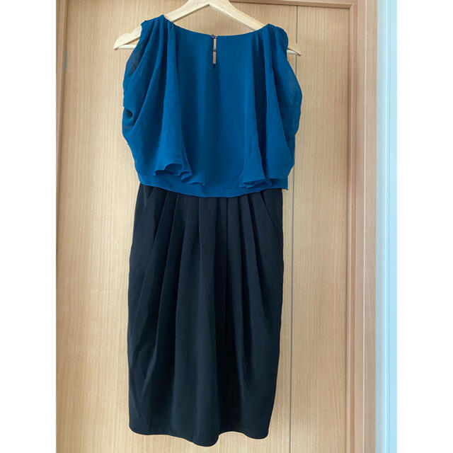 ANOTHER EDITION(アナザーエディション)のシフォンワンピース　膝丈 ドレス レディースのフォーマル/ドレス(ミディアムドレス)の商品写真
