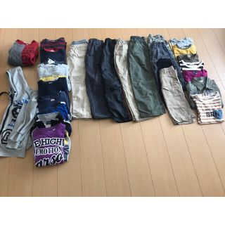 ブランシェス(Branshes)の男児130センチの服セット☆29着＋肌着　まとめ売り(Tシャツ/カットソー)