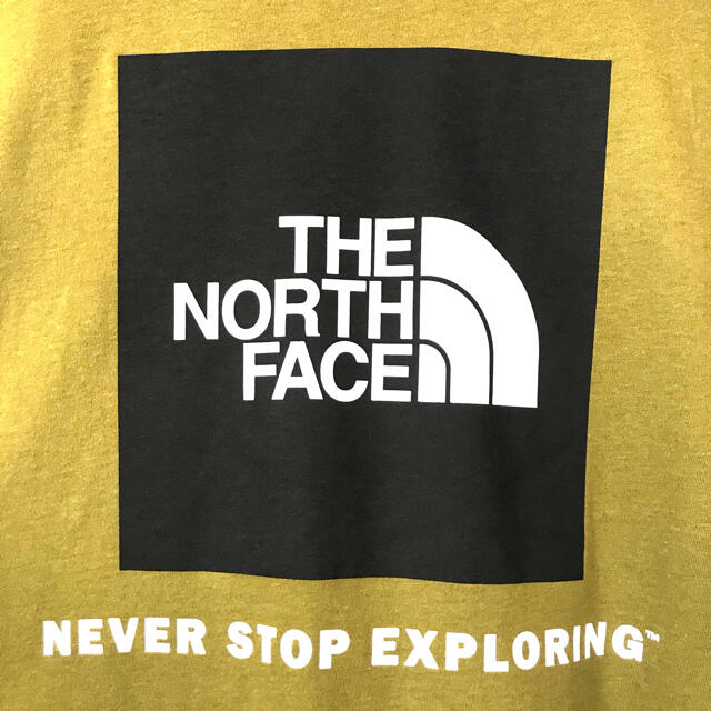 THE NORTH FACE(ザノースフェイス)のpoyo26さん専用 新品 ノースフェイス BOX ロンT モスグリーン メンズのトップス(Tシャツ/カットソー(七分/長袖))の商品写真