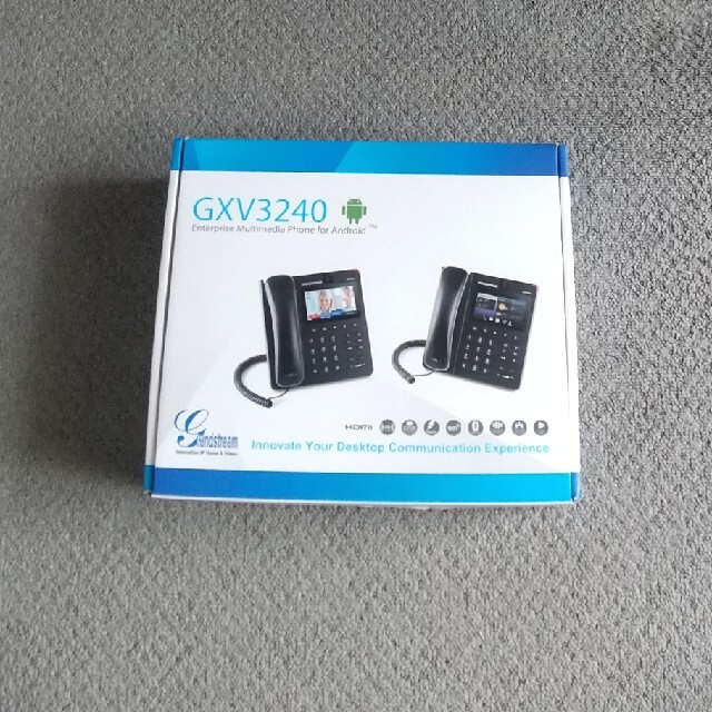 IP 電話 GXV3240 Grandstream 中古 スマホ/家電/カメラのPC/タブレット(PC周辺機器)の商品写真