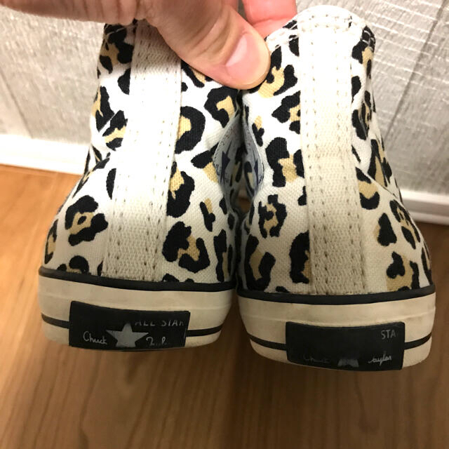 CONVERSE(コンバース)のコンバースオールスター★レオパード柄２０㎝ キッズ/ベビー/マタニティのキッズ靴/シューズ(15cm~)(スニーカー)の商品写真