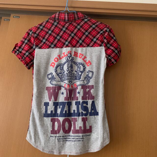 LIZ LISA doll(リズリサドール)のLIZLISA doll 半袖シャツ キッズ/ベビー/マタニティのキッズ服女の子用(90cm~)(Tシャツ/カットソー)の商品写真