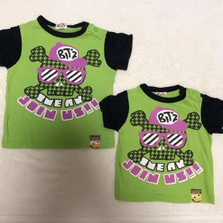 ビッツ(Bit'z)の❁⃘*.ﾟBit'z ビッツ 半袖 ドクロ Tシャツ 2枚 セット 90 95(Tシャツ/カットソー)