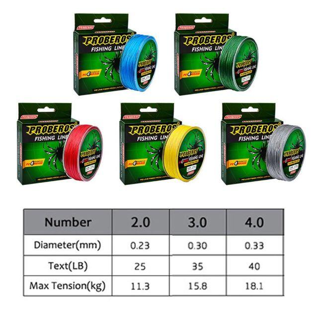 YU170 釣り糸 PEライン 4編 釣りライン 超強力 （B） 輸入品 スポーツ/アウトドアのフィッシング(釣り糸/ライン)の商品写真