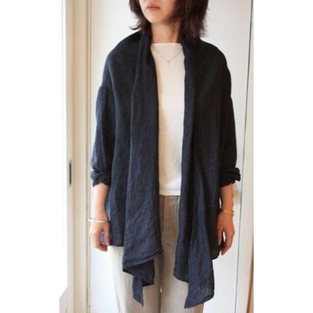 nest Robe   ネストローブ エアリネンカシュクールブラウス