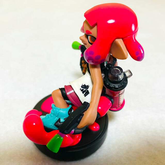 任天堂(ニンテンドウ)の☆美品☆ amiibo アミーボ ガール ネオンピンクスプラトゥーン 任天堂 エンタメ/ホビーのフィギュア(ゲームキャラクター)の商品写真