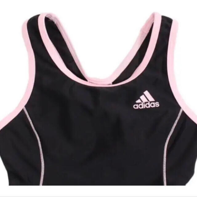 adidas(アディダス)のadidas ガールズ レイヤードワンピース FTL93-DV0895 160 キッズ/ベビー/マタニティのキッズ服女の子用(90cm~)(水着)の商品写真