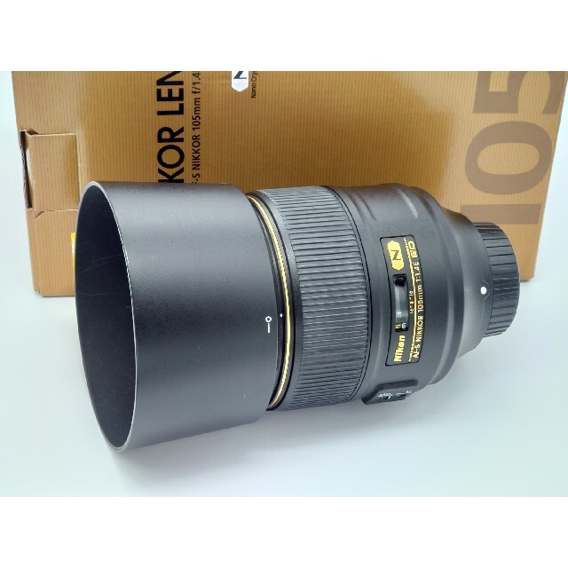 Nikon(ニコン)のNikon AF-S NIKKOR 105mm f/1.4E ED スマホ/家電/カメラのカメラ(レンズ(単焦点))の商品写真