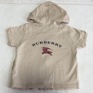 バーバリー(BURBERRY)の❁⃘*.ﾟBURBERRY バーバリー 半袖 パーカー 80(その他)