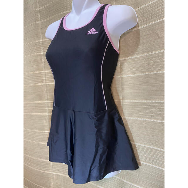 adidas(アディダス)のadidas ガールズ レイヤードワンピース FTL93-DV0895 160 キッズ/ベビー/マタニティのキッズ服女の子用(90cm~)(水着)の商品写真