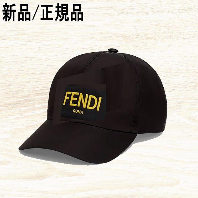 ●新品/正規品● FENDI 刺繍パッチ FF-Logo 2Way Cap