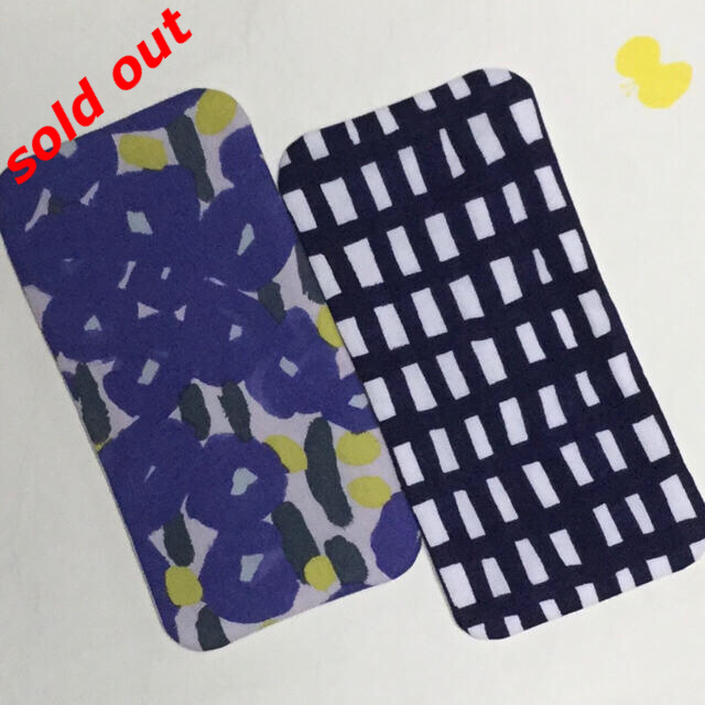 mina perhonen(ミナペルホネン)のsold out  I ミナペルホネン  ハンドメイド　手拭 ハンカチ ハンドメイドのファッション小物(ハンカチ/バンダナ)の商品写真