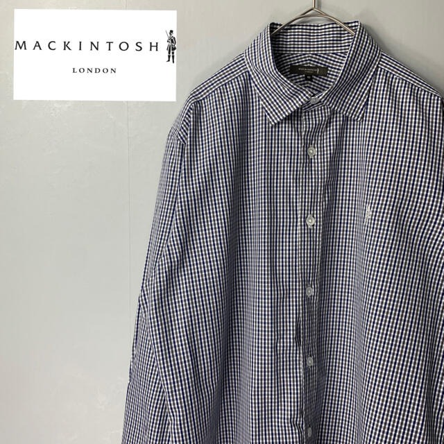 MACKINTOSH(マッキントッシュ)の【古着　美品　マッキントッシュロンドン　ビジネスにもおすすめ　ワンポイントロゴ】 メンズのトップス(シャツ)の商品写真