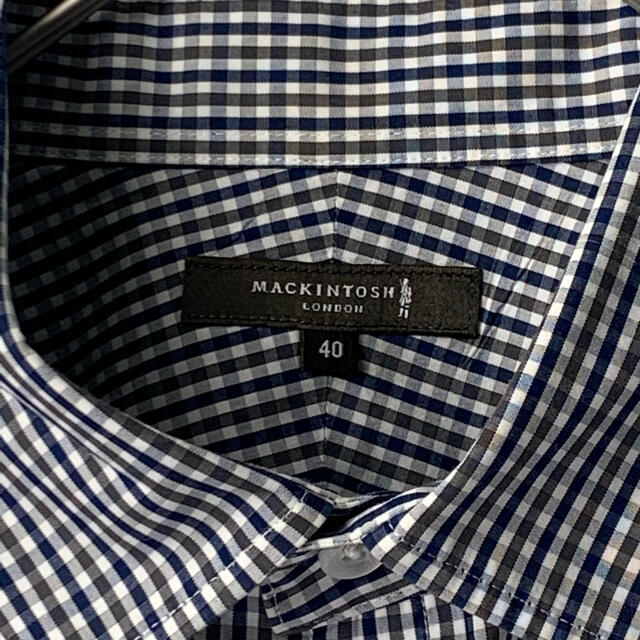 MACKINTOSH(マッキントッシュ)の【古着　美品　マッキントッシュロンドン　ビジネスにもおすすめ　ワンポイントロゴ】 メンズのトップス(シャツ)の商品写真