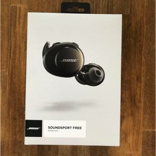 ボーズ(BOSE)のBOSE SoundSports free  BLK(ヘッドフォン/イヤフォン)