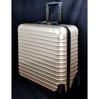 リモワ ビジネス 旅行用品の通販 39点 | RIMOWAのインテリア/住まい 新商品発売中 リモワ 極美品 機内持ち込み 激レア ブラック ビジネストローリー 2輪 29L トラベルバッグ