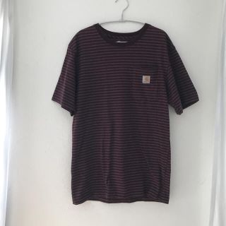 カーハート(carhartt)のぴぃ様専用Carhartt カーハート ボーダーエンジカラーTシャツSサイズ(Tシャツ/カットソー(半袖/袖なし))