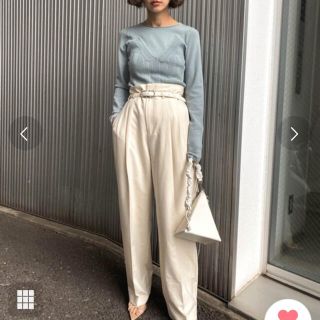 アメリヴィンテージ(Ameri VINTAGE)のSHAPELY HIGH WAIST PANTS(カジュアルパンツ)