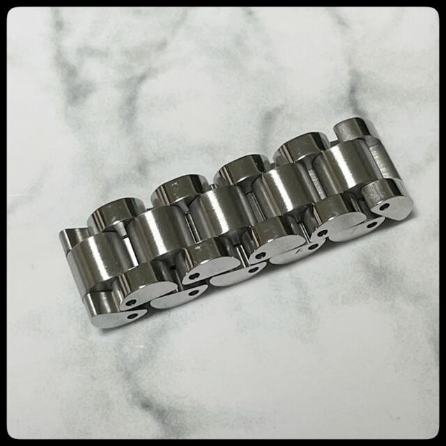 silver 時計ベルト デザインリング レディース シルバー 高品質 メンズのアクセサリー(リング(指輪))の商品写真