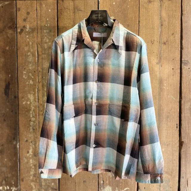 sugarhill  OmbrePanamaOpen-collar Shirt