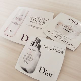 ディオール(Dior)のDior サンプル3点「条件付無料」(化粧水/ローション)