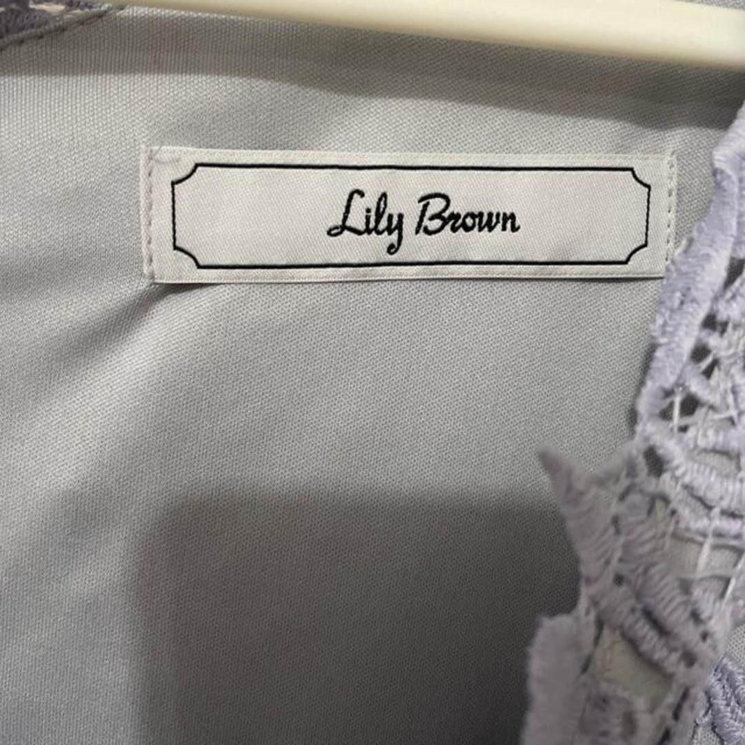 Lily Brown(リリーブラウン)のリリーブラウン　ワンピース レディースのフォーマル/ドレス(ミディアムドレス)の商品写真