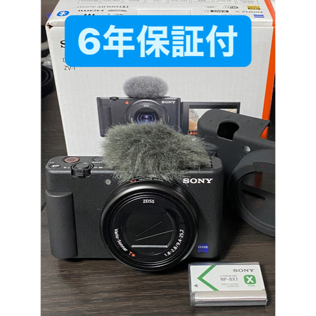 6年保証付 SONY ZV-1 vlogカム