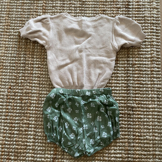 petit main(プティマイン)のセット☆韓国子供服ニット&little cotton  clothesブルマ キッズ/ベビー/マタニティのキッズ服女の子用(90cm~)(パンツ/スパッツ)の商品写真