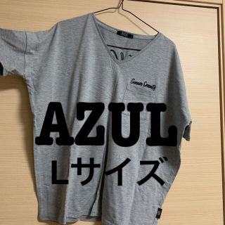 アズールバイマウジー(AZUL by moussy)のAZUL アズール Vネック 半袖 ギャル 大人ギャル シンプルコーデ(Tシャツ(半袖/袖なし))