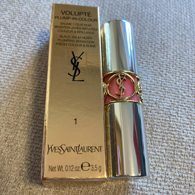 Yves Saint Laurent Beaute(イヴサンローランボーテ)のルージュ ヴォリュプテ プランプインカラーNo.1 Mad Nude コスメ/美容のベースメイク/化粧品(口紅)の商品写真