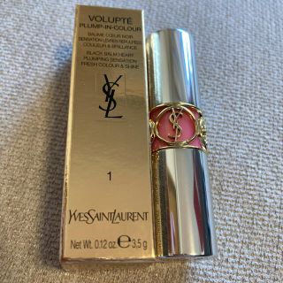 イヴサンローランボーテ(Yves Saint Laurent Beaute)のルージュ ヴォリュプテ プランプインカラーNo.1 Mad Nude(口紅)