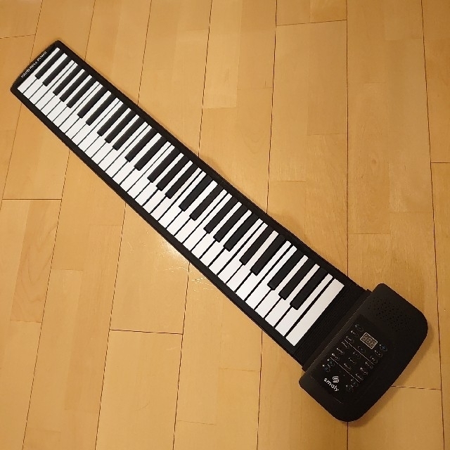 スマリーロールアップピアノ 61鍵盤 楽器の鍵盤楽器(電子ピアノ)の商品写真