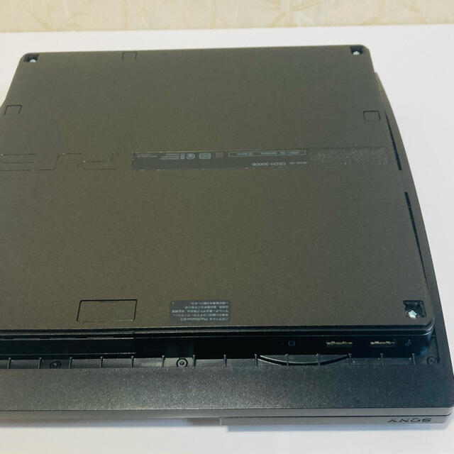 PlayStation3(プレイステーション3)のPS3 限定モデル ブラック CECH-3000B スマホ/家電/カメラのテレビ/映像機器(その他)の商品写真