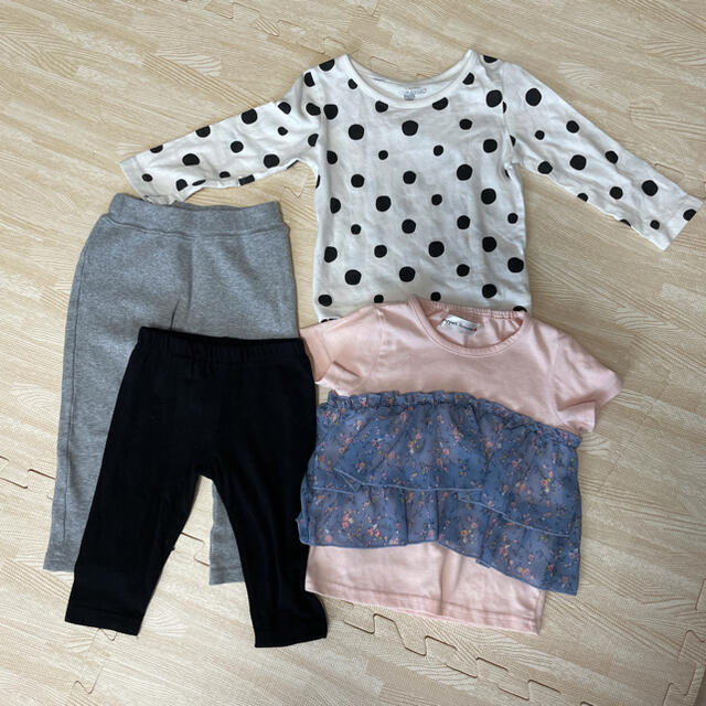 西松屋(ニシマツヤ)の子供服　90サイズ　まとめ売り キッズ/ベビー/マタニティのキッズ服女の子用(90cm~)(Tシャツ/カットソー)の商品写真