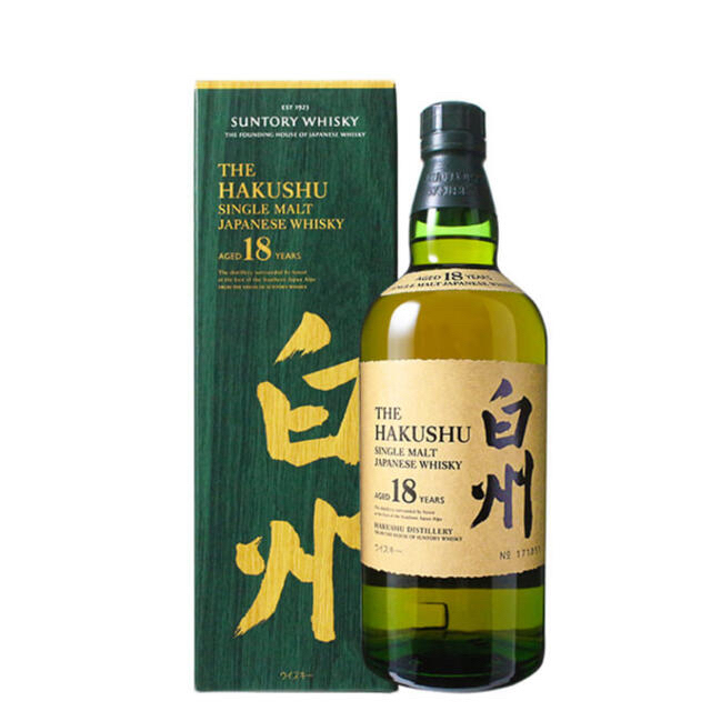 SUNTORY 白州18年リミテッドエディション 700ml 43%  WH